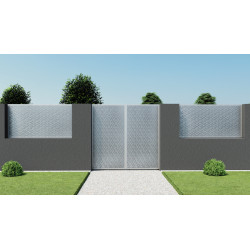 Plech  pozinkovaný, 2000x1000x1,2mm - LIST, 3D vzor Plech  pozinkovaný, 2000x1000x1,2mm - LIST, 3D vzor